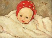 Nicolae Tonitza Cap de copil, ulei pe carton oil on canvas